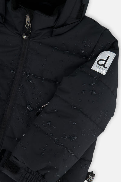 Habit de neige deux pièces PLAY noir avec pantalon noir