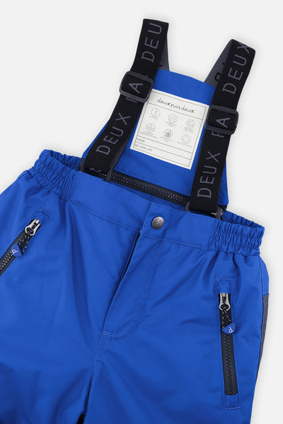 Two Piece Play Snowsuit Grey And Blue Dinosaur Print With Blue Pants - J10PB41_1J057