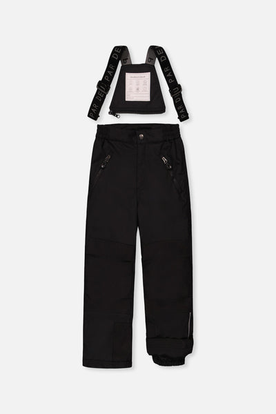 Two Piece Play Snowsuit Green Yellow And Blue Checkerboard With Black Pants - J10PB42_1J054