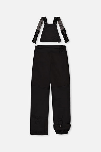 Two Piece Play Snowsuit Green Yellow And Blue Checkerboard With Black Pants - J10PB42_1J054