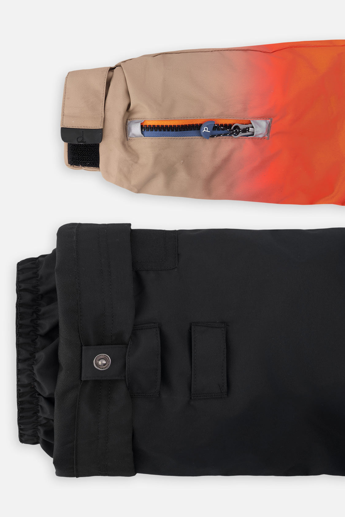 Two Piece Play Snowsuit Blue And Orange Gradient - J10PB43_1J058