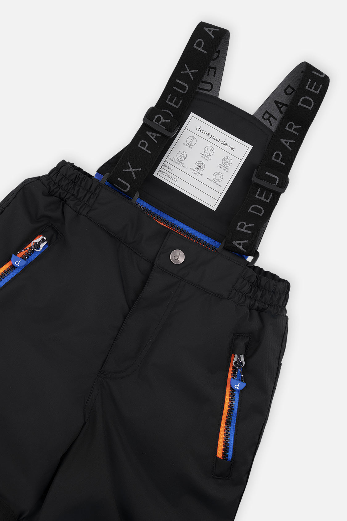 Two Piece Play Snowsuit Blue And Orange Gradient - J10PB43_1J058