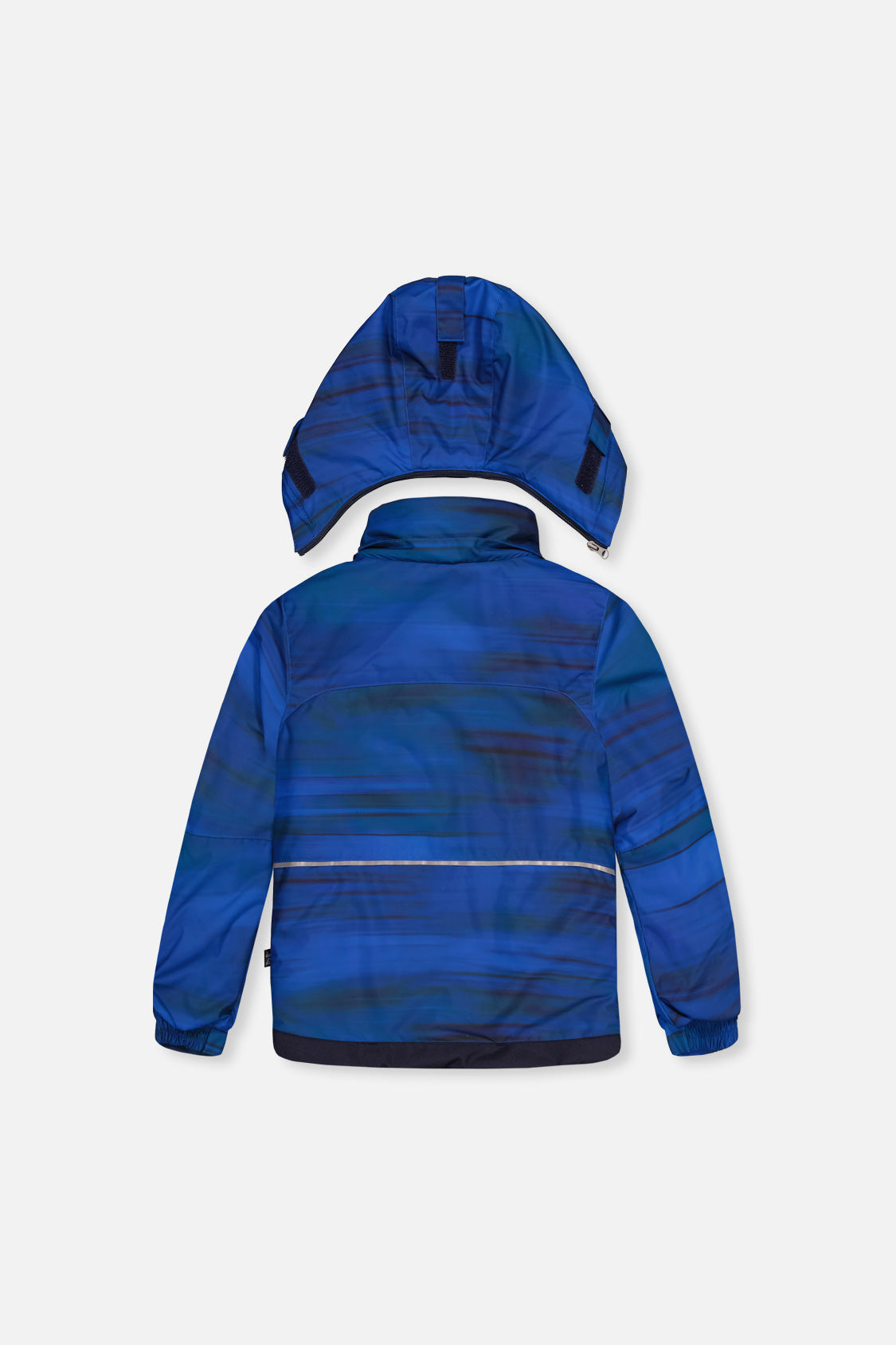 Two Piece Play Snowsuit Navy Blue And Orange With Orange Pants - J10PB45_1J056