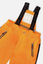 Two Piece Play Snowsuit Navy Blue And Orange With Orange Pants - J10PB45_1J056