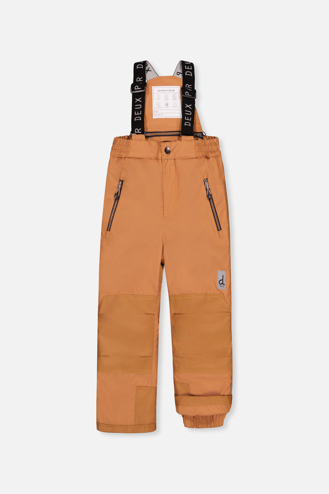 Two Piece Play Snowsuit Navy Blue With Brown Pants - J10PB47_04790
