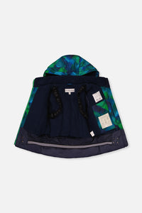 Two Piece Play Snowsuit Blue And Green Checkered Print - J10PB49_04790