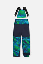 Two Piece Play Snowsuit Blue And Green Checkered Print - J10PB49_04790