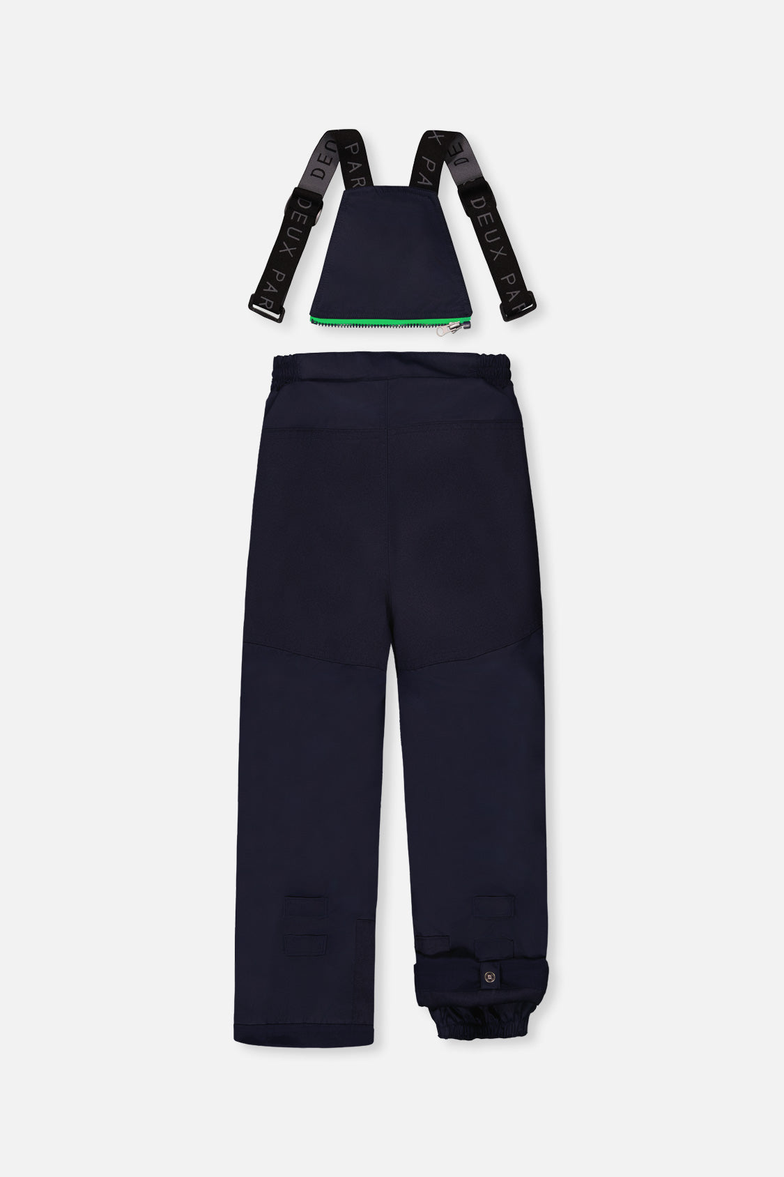Two Piece Play Snowsuit Blue And Green Checkered Print With Navy Pants - J10PB49_1J053