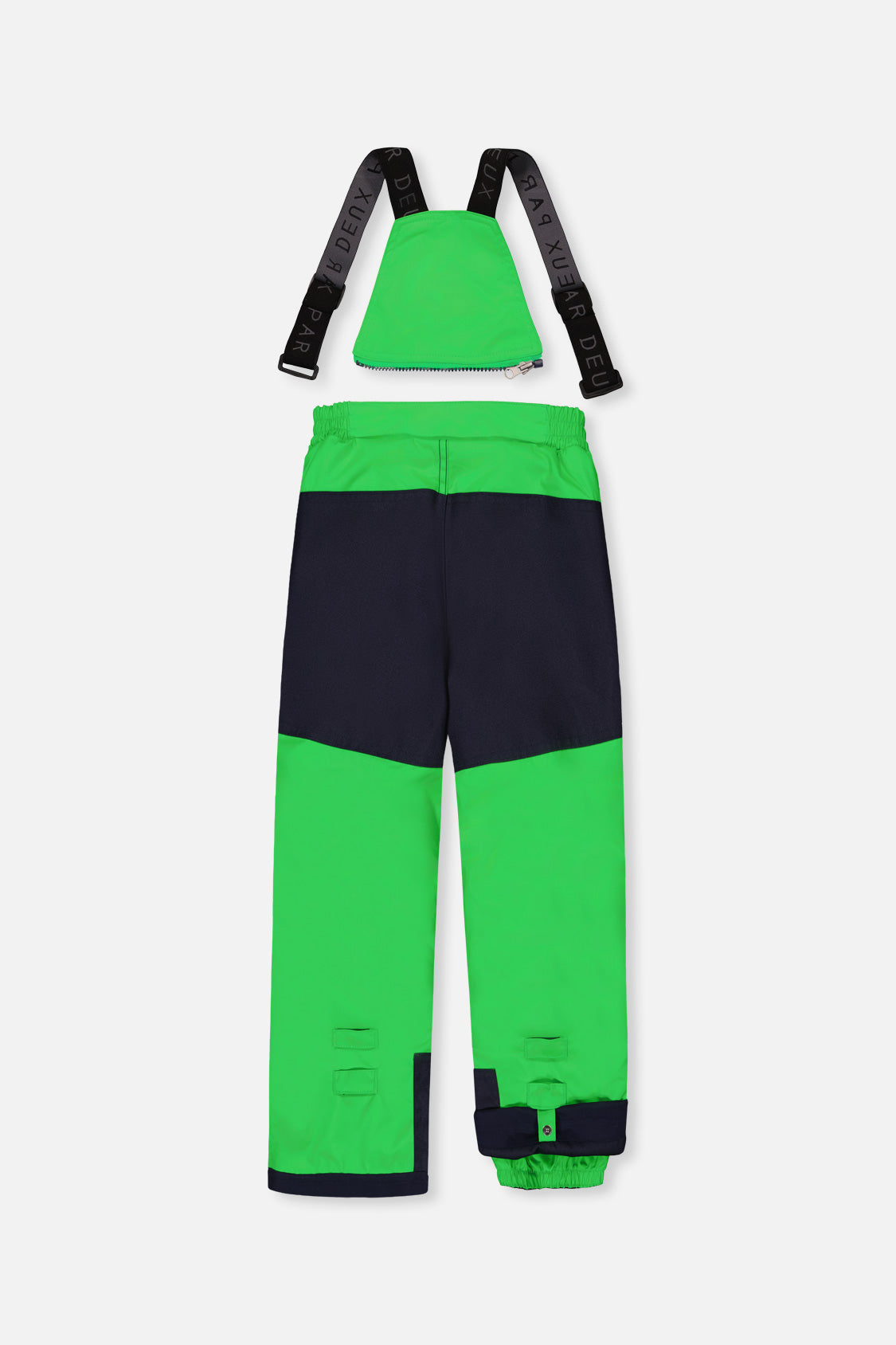 Two Piece Play Snowsuit Royal Blue And Green Colorblock - J10PB50_04690