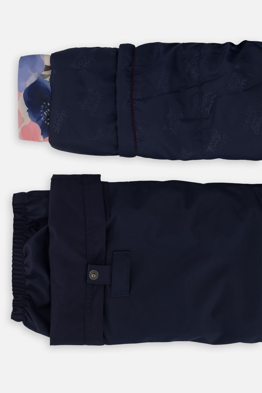Habit de neige deux pièces PLAY imprimé fleurs aquarelle