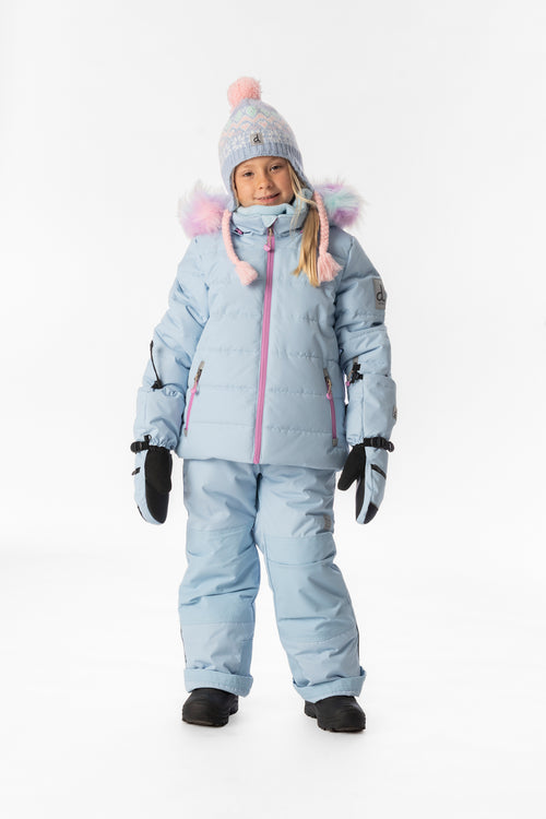 Two Piece Play Snowsuit Light Blue
