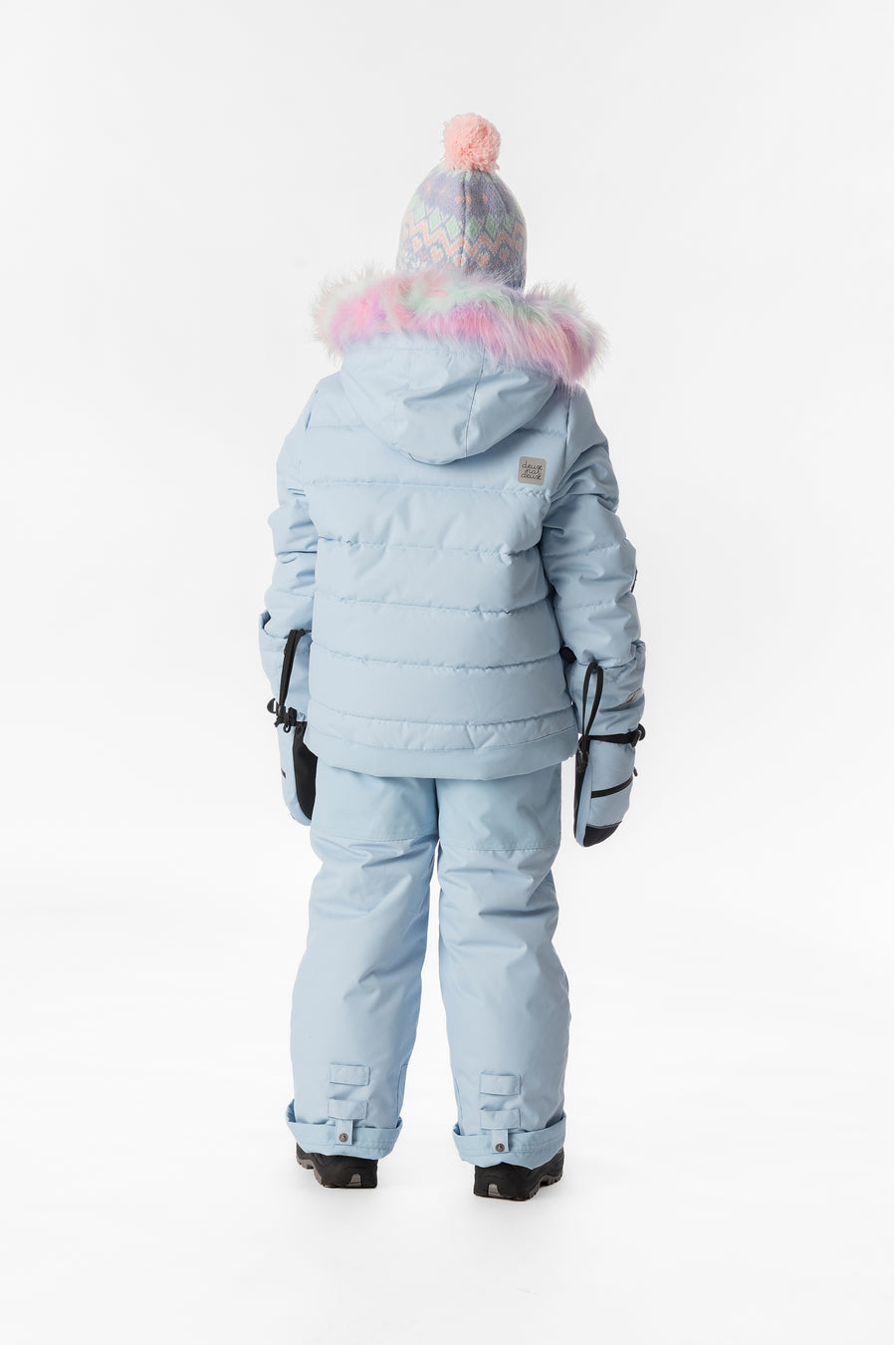 Two Piece Play Snowsuit Light Blue