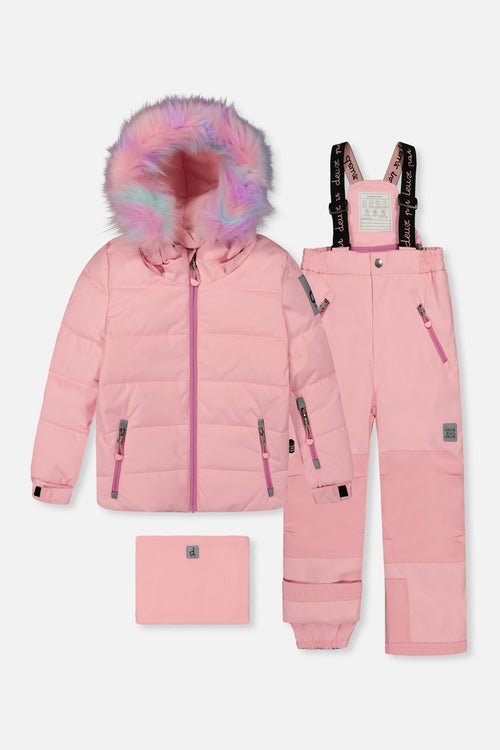 Two Piece Play Snowsuit Light Pink