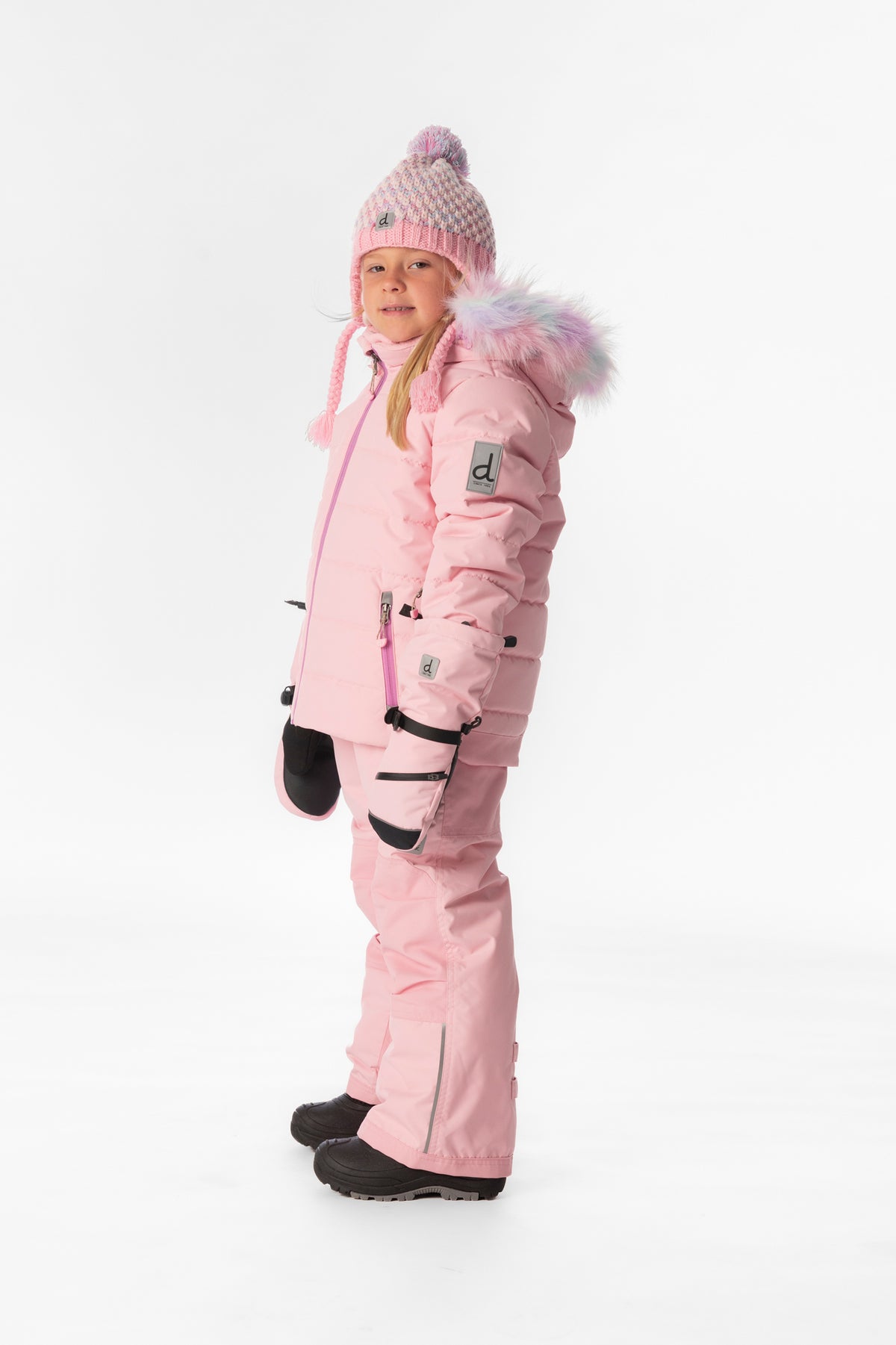 Two Piece Play Snowsuit Light Pink