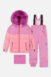 Habit de neige deux pièces PLAY violet rosé