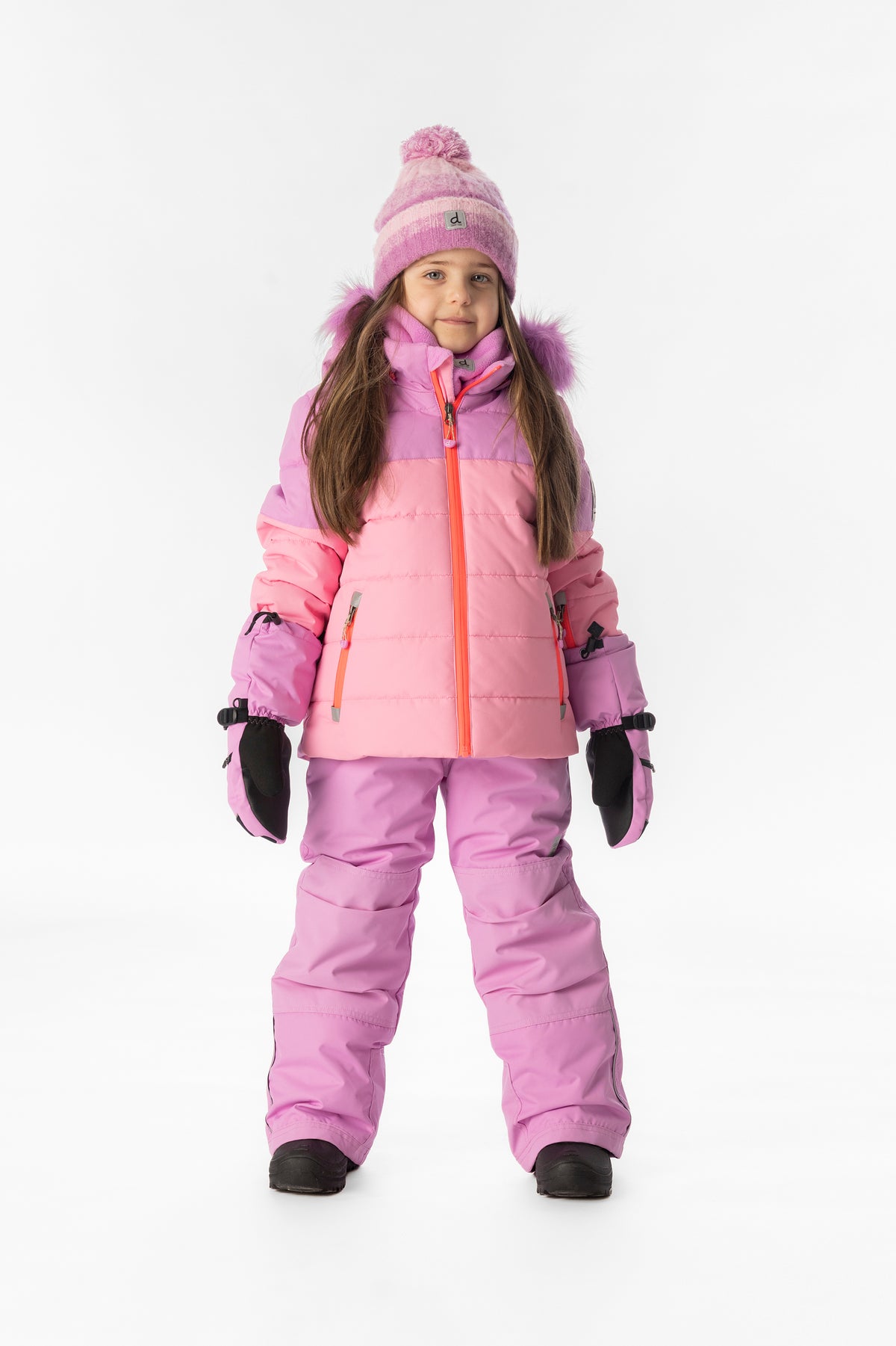 Habit de neige deux pièces PLAY violet rosé