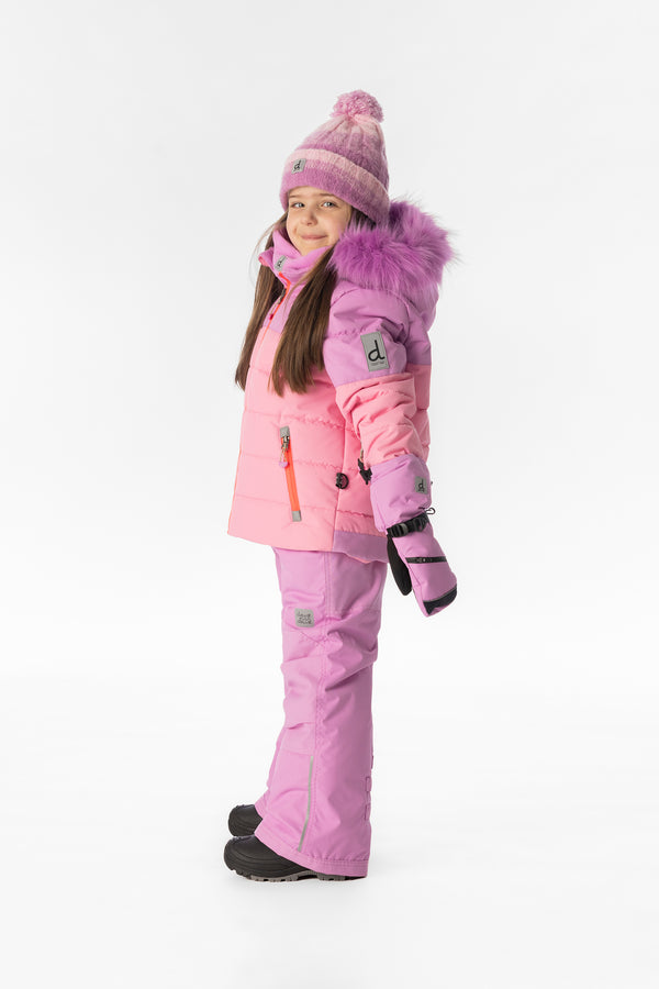 Habit de neige deux pièces PLAY violet rosé
