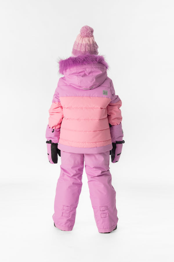 Habit de neige deux pièces PLAY violet rosé