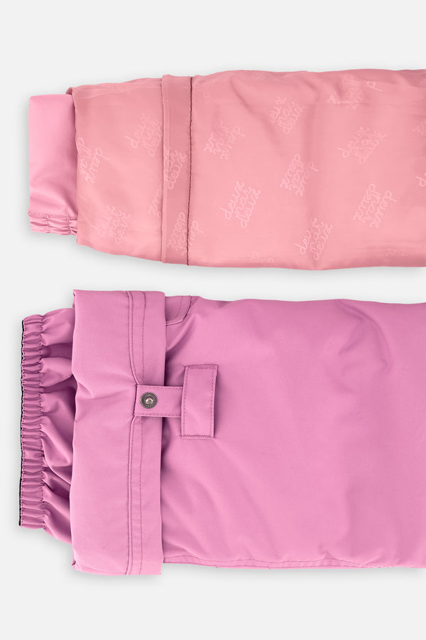 Habit de neige deux pièces PLAY violet rosé