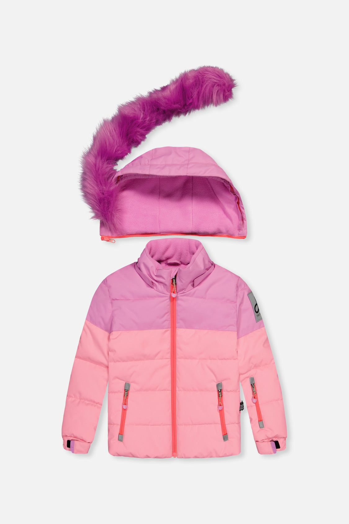 Habit de neige deux pièces PLAY violet rosé