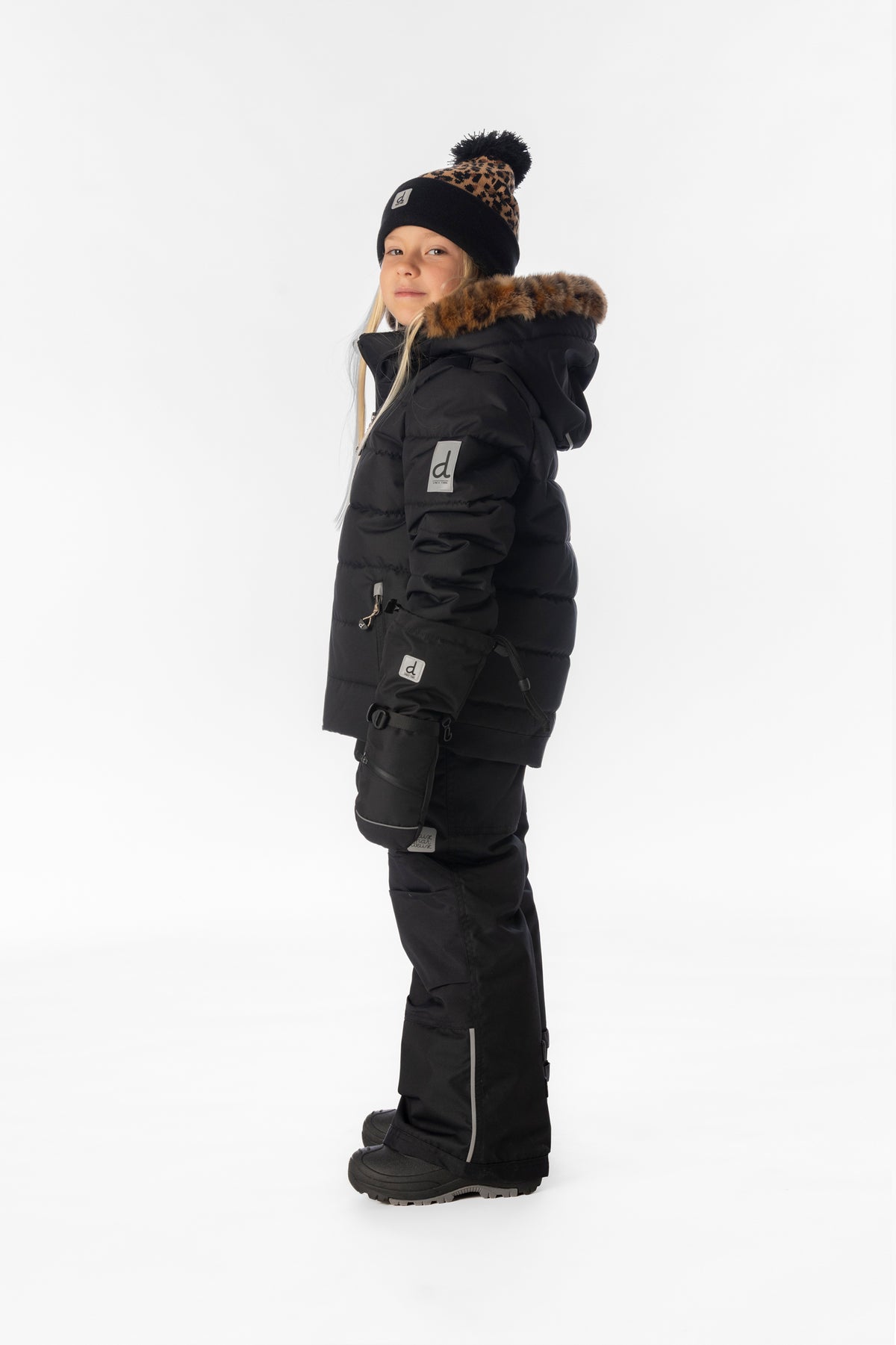 Two Piece Play Snowsuit Black