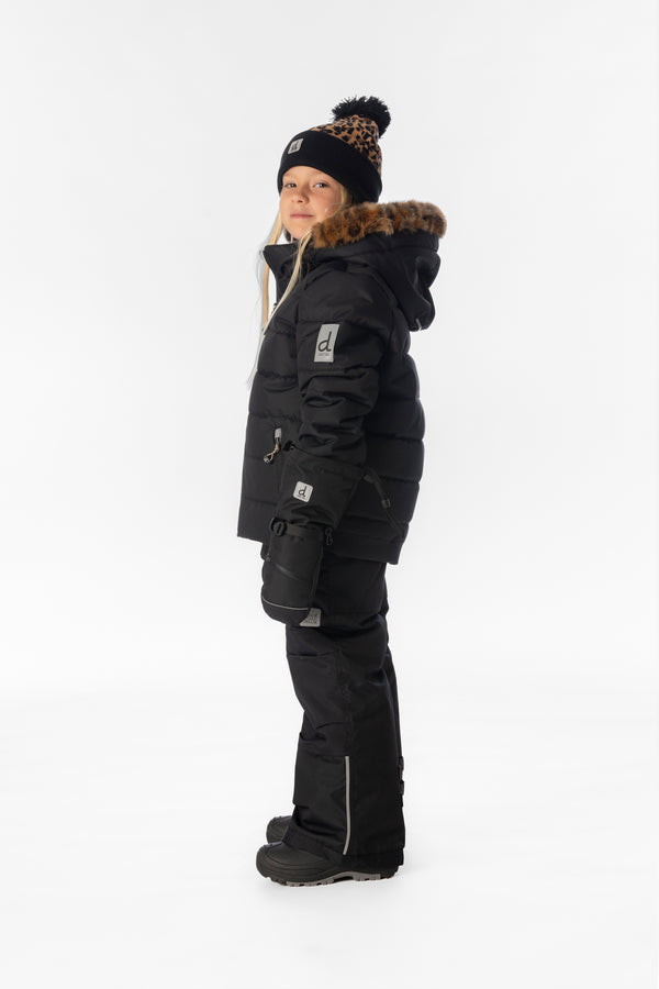 Two Piece Play Snowsuit Black