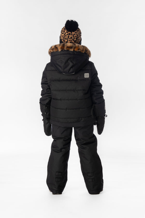 Two Piece Play Snowsuit Black