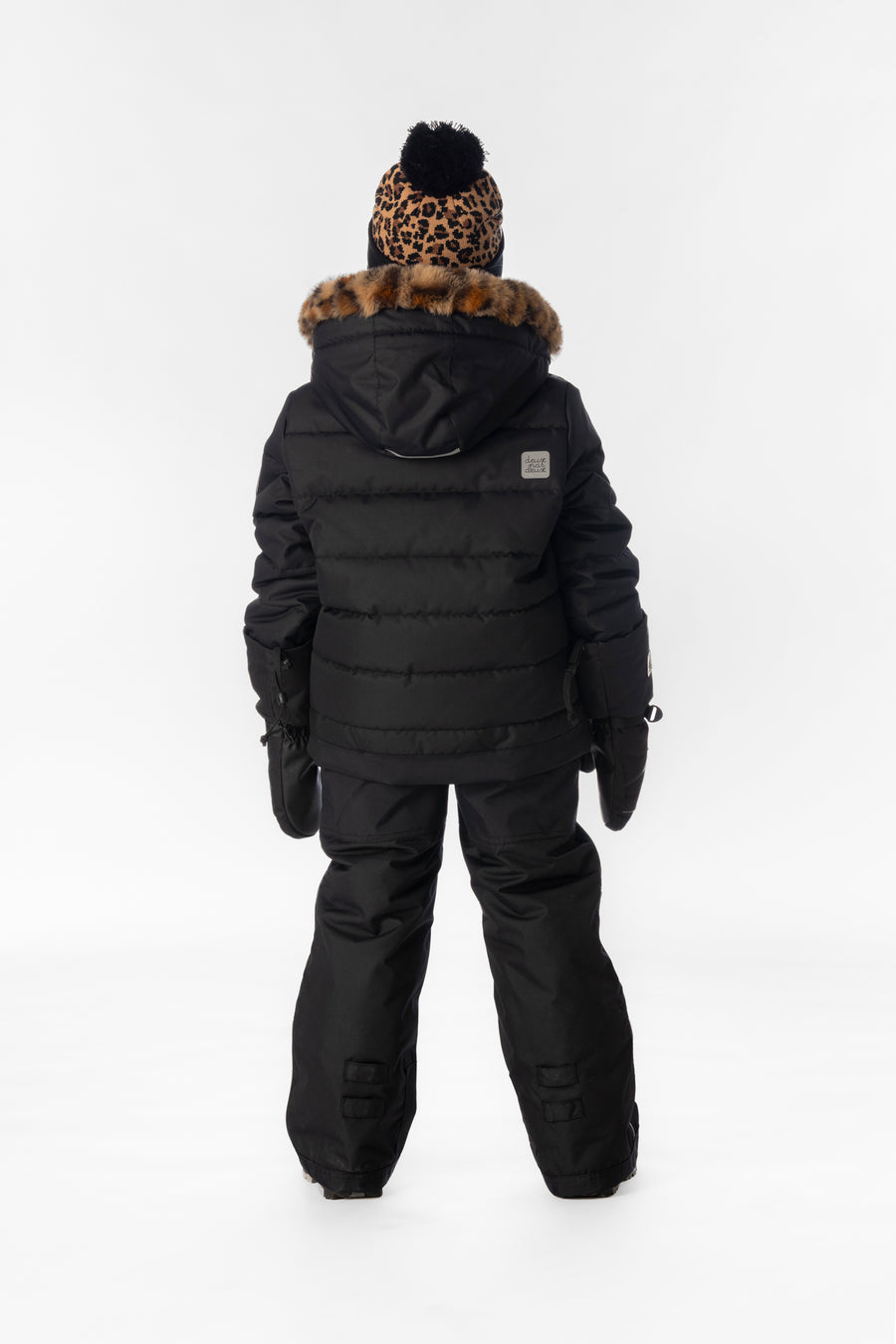 Two Piece Play Snowsuit Black