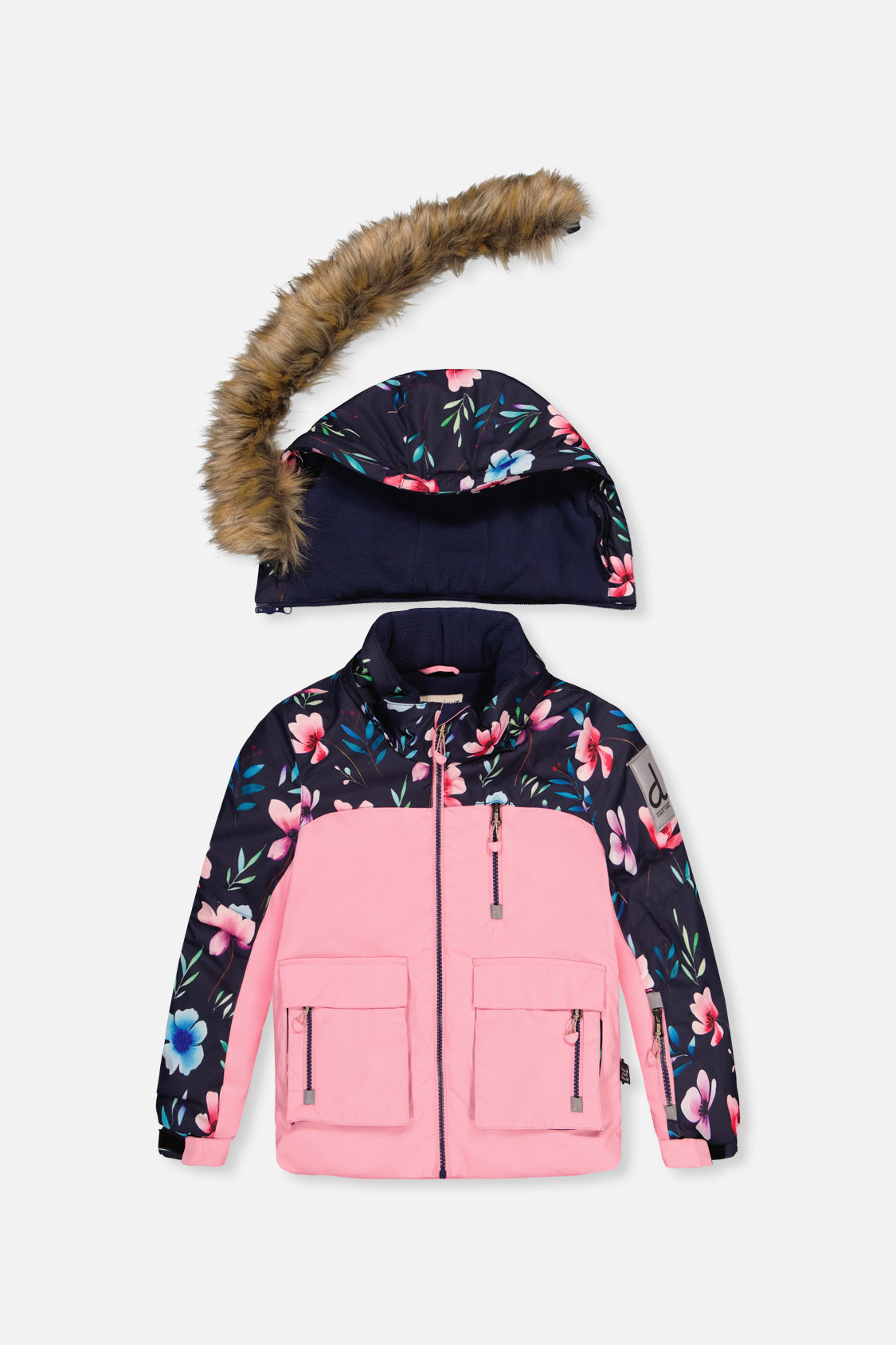 Two Piece Play Snowsuit Pink - J10PG81_06240