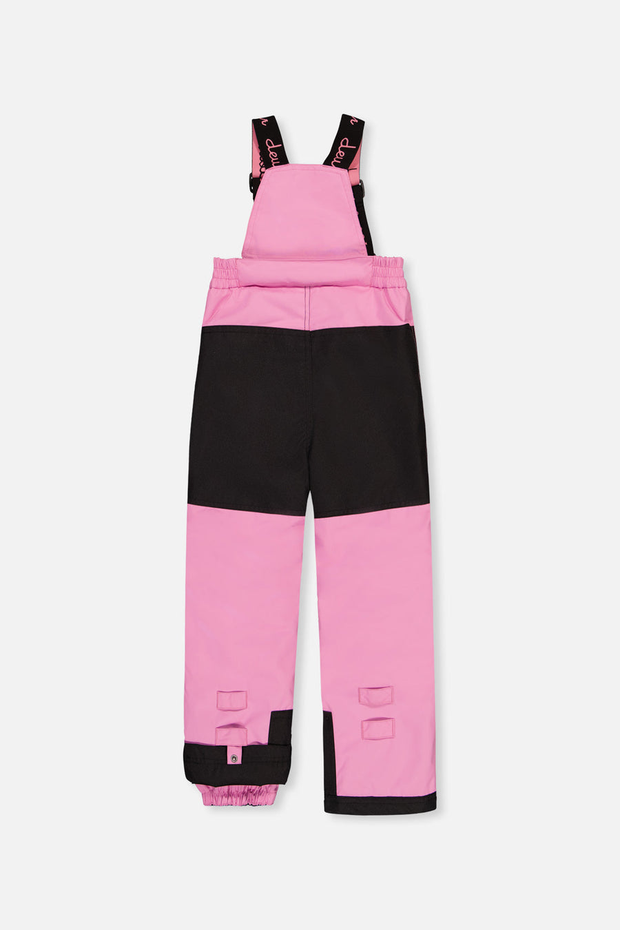 Two Piece Play Snowsuit Black Heart Print With Pink Pants - J10PG82_1J028