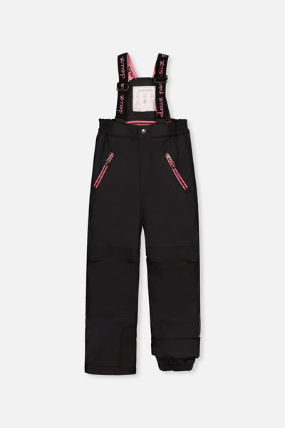 Two Piece Play Snowsuit Black Zebra Print With Black Pants - J10PG83_09990
