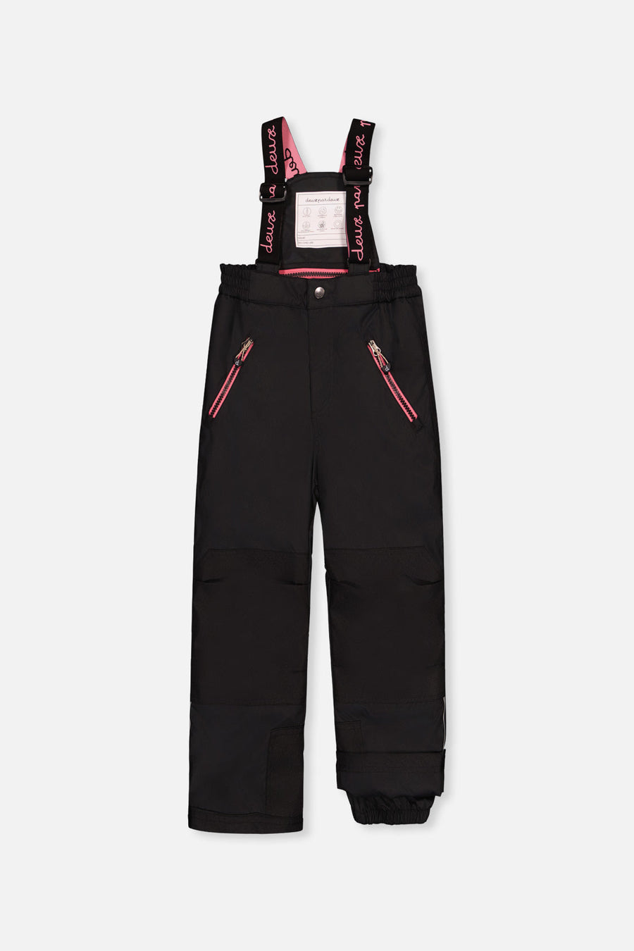 Two Piece Play Snowsuit Black Zebra Print With Black Pants - J10PG83_09990