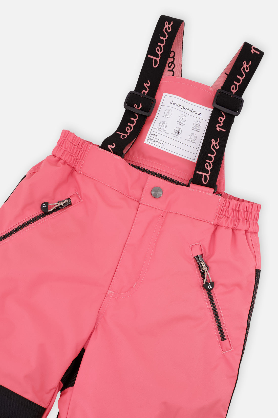 Two Piece Play Snowsuit Black Zebra Print With Pink Pants - J10PG83_1J024