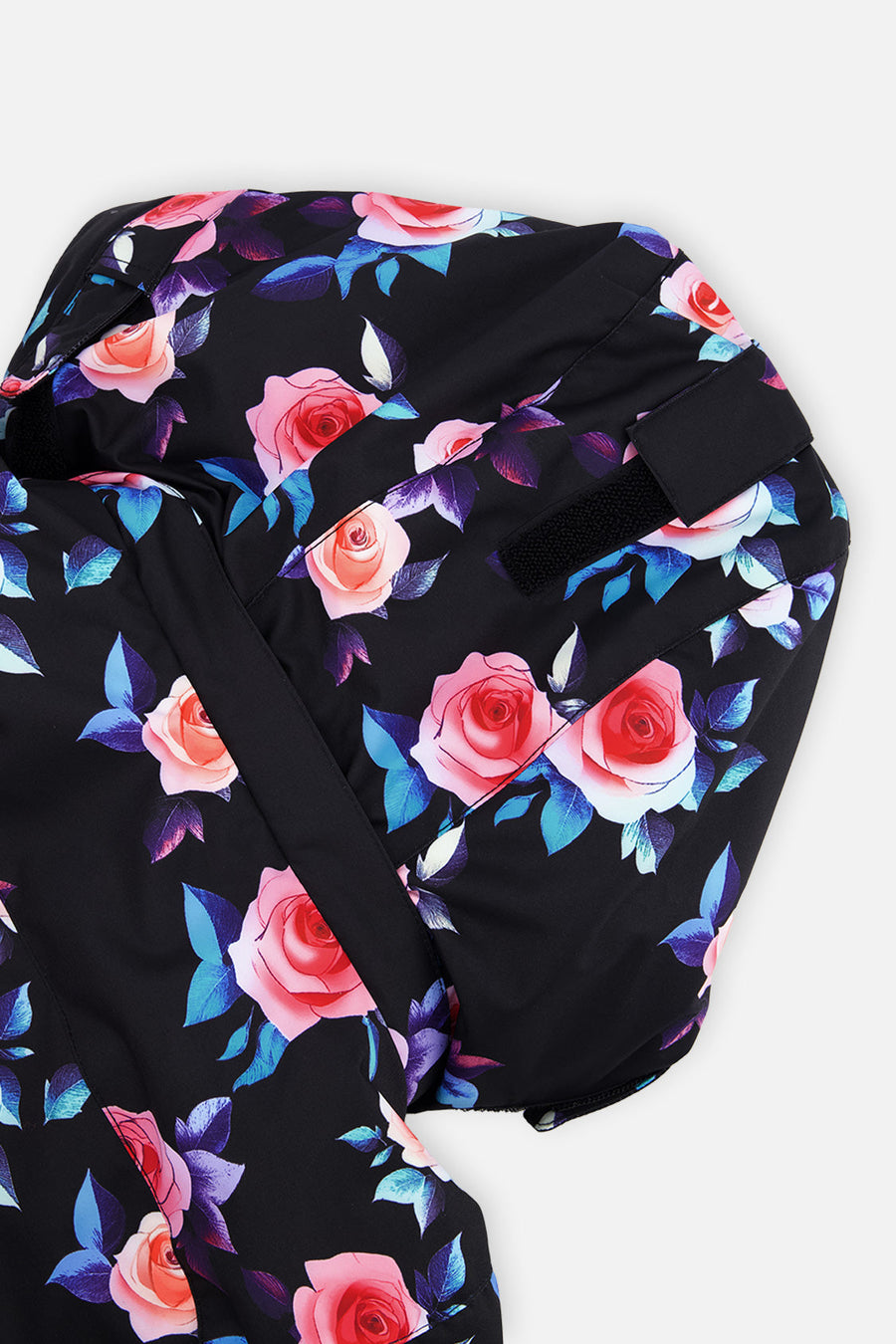 Two Piece Play Snowsuit Black Rose Print - J10PG85_1J025