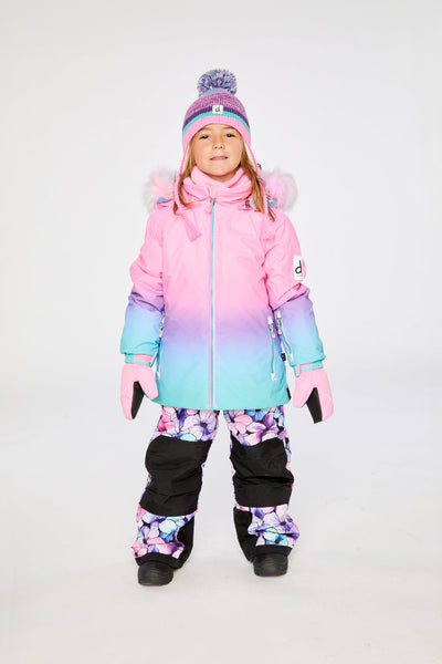 Two Piece Play Snowsuit Pink To Blue Gradient - J10PG87_1J022