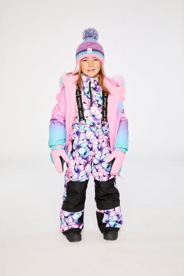 Two Piece Play Snowsuit Pink To Blue Gradient - J10PG87_1J022