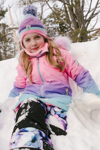 Two Piece Play Snowsuit Pink To Blue Gradient - J10PG87_1J022