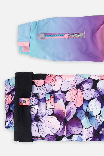 Two Piece Play Snowsuit Pink To Blue Gradient - J10PG87_1J022