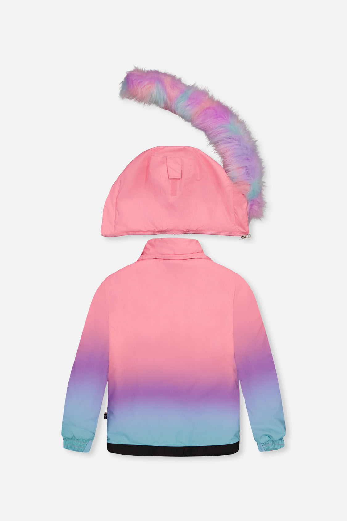 Two Piece Play Snowsuit Pink To Blue Gradient - J10PG87_1J022