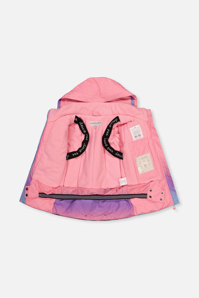 Two Piece Play Snowsuit Pink To Blue Gradient - J10PG87_1J022