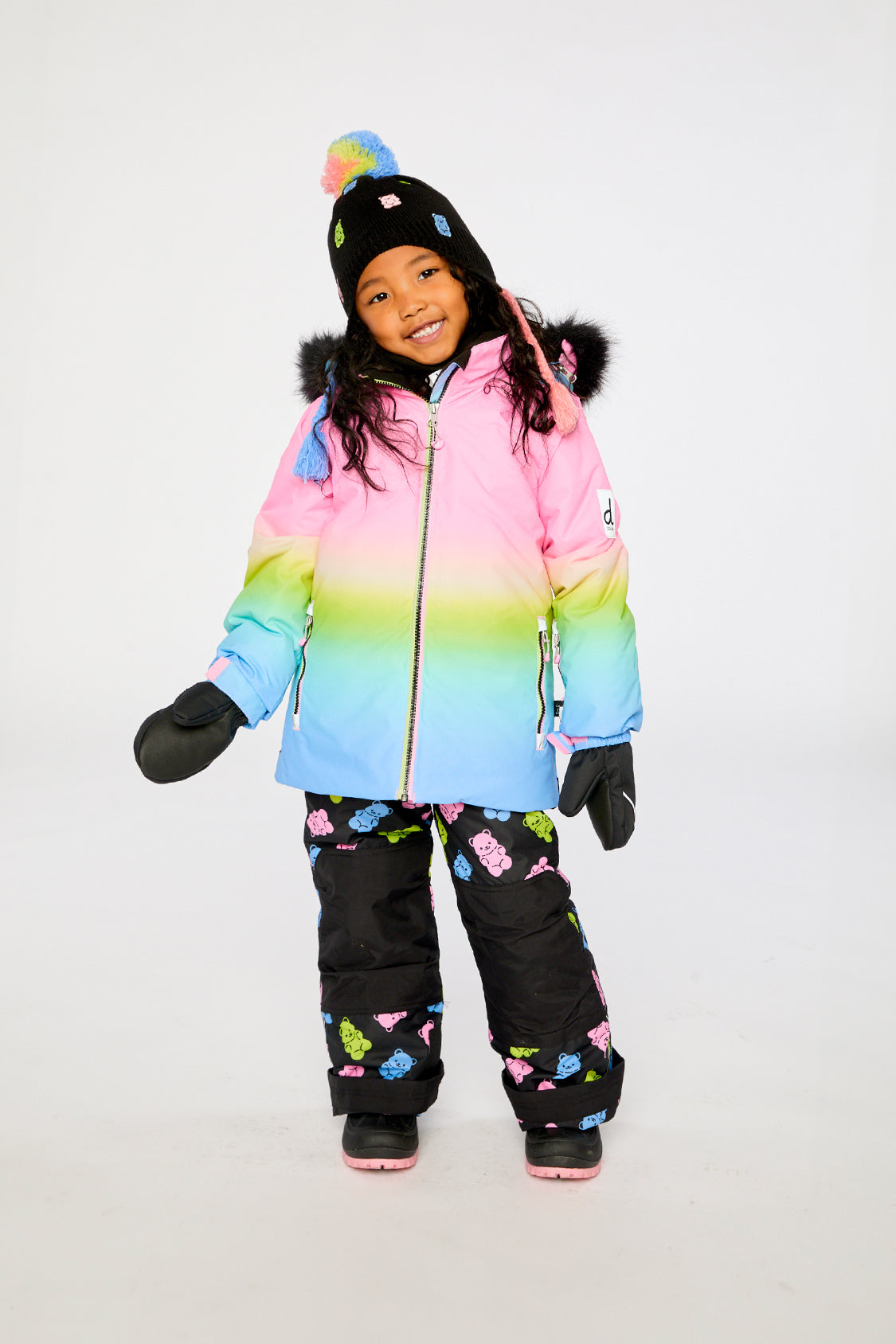 Two Piece Play Snowsuit Multicolor Gradient - J10PG87_1J034