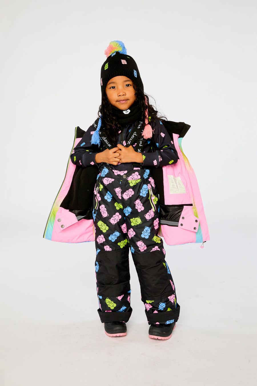 Two Piece Play Snowsuit Multicolor Gradient - J10PG87_1J034