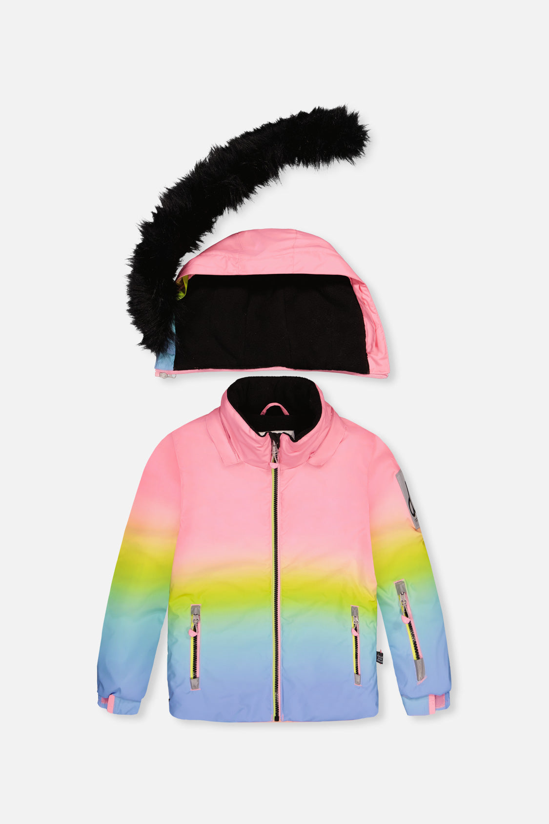 Two Piece Play Snowsuit Multicolor Gradient - J10PG87_1J034