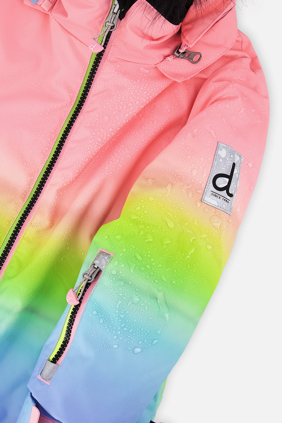 Two Piece Play Snowsuit Multicolor Gradient - J10PG87_1J034