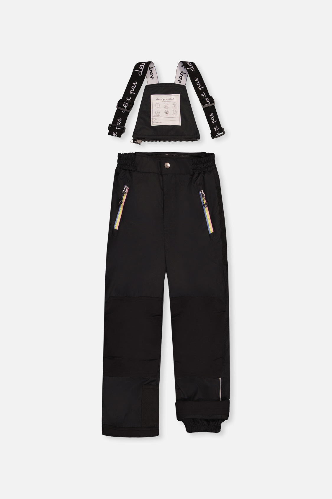 Two Piece Play Snowsuit Black Gummy Bear Print - J10PG88_1J033