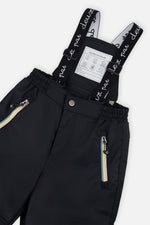 Two Piece Play Snowsuit Black Gummy Bear Print - J10PG88_1J033