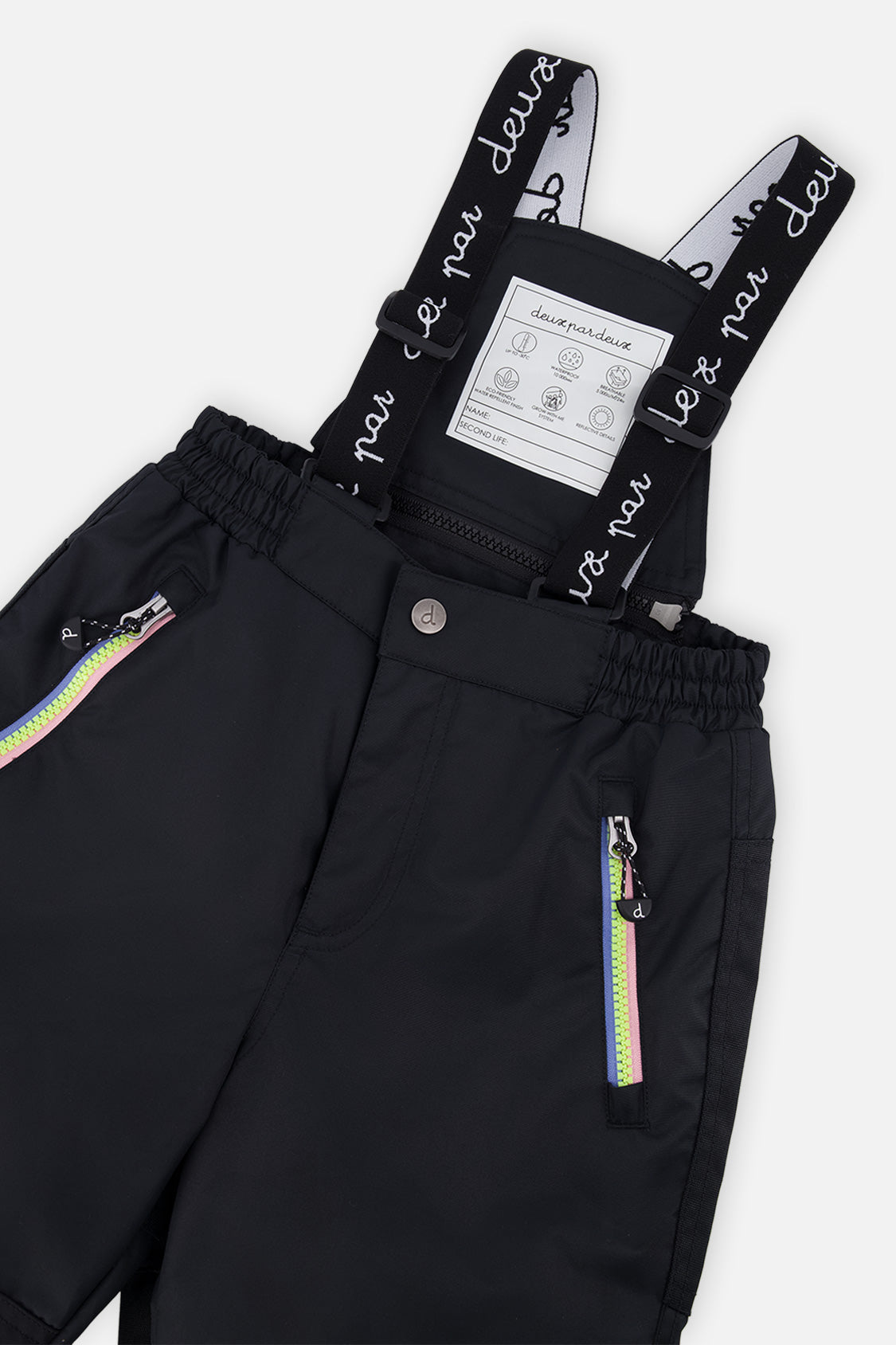 Two Piece Play Snowsuit Black Gummy Bear Print - J10PG88_1J033