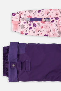 Two Piece Play Snowsuit Pink Mini Flower Print - J10PG89_1J020