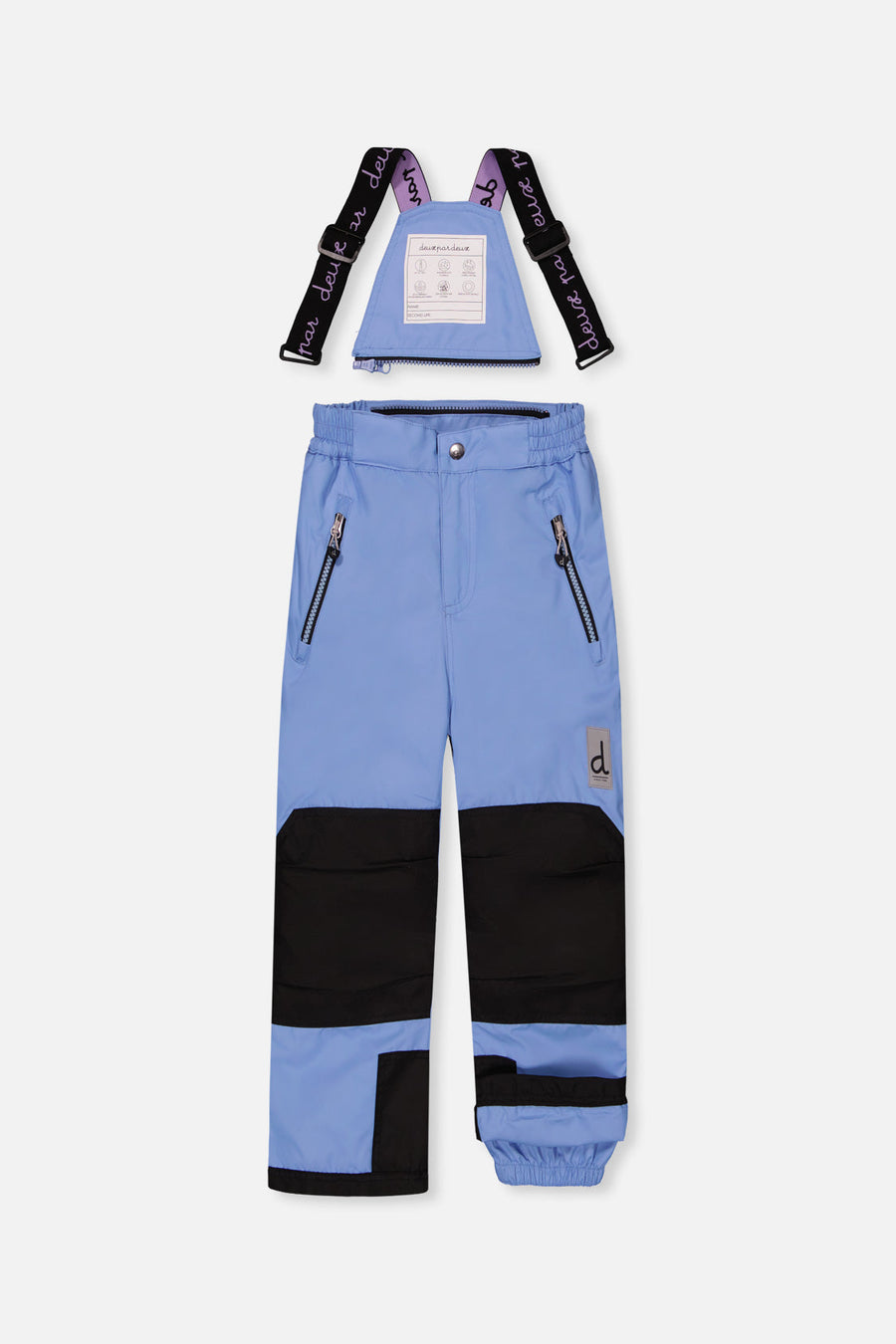 Two Piece Play Snowsuit Pink Mountain Print With Blue Pants - J10PG93_1J032