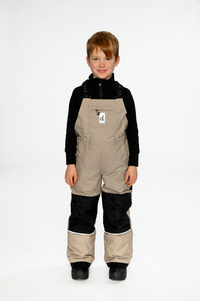 Gesamt-Schneelatzhose Taupe